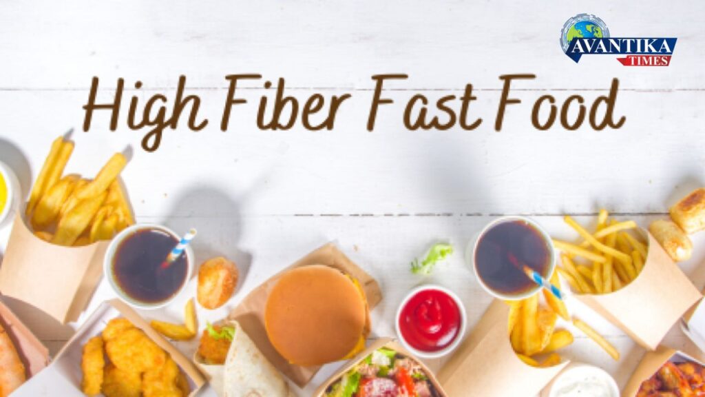 Protein and fiber rich fast food