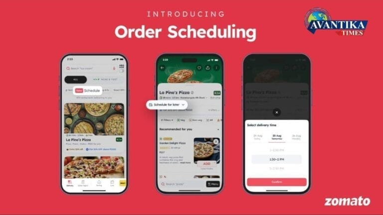zomato schedule order