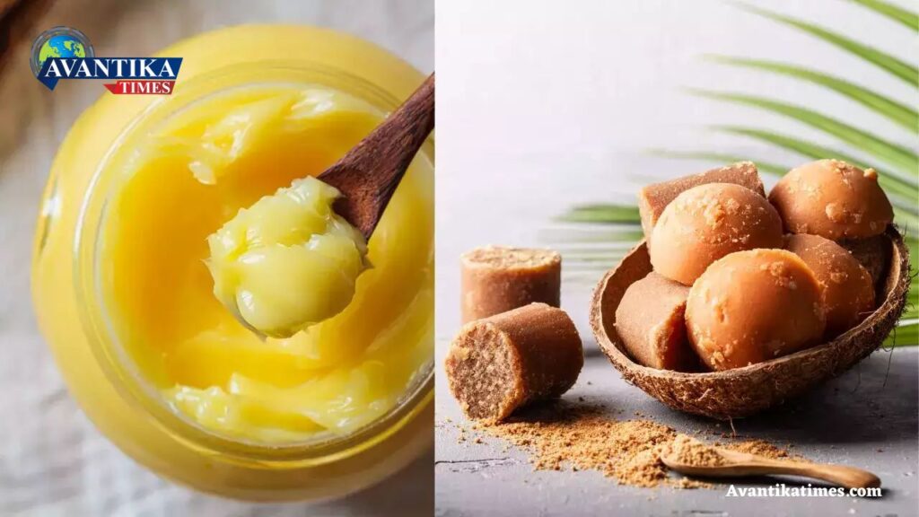 Health Benefits of Ghee and Jaggery in Winter