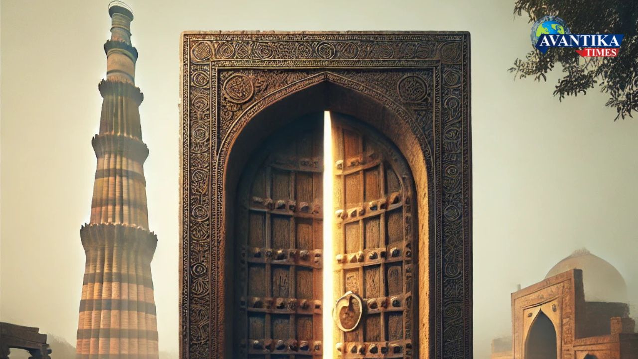 Qutub Minar secret doors