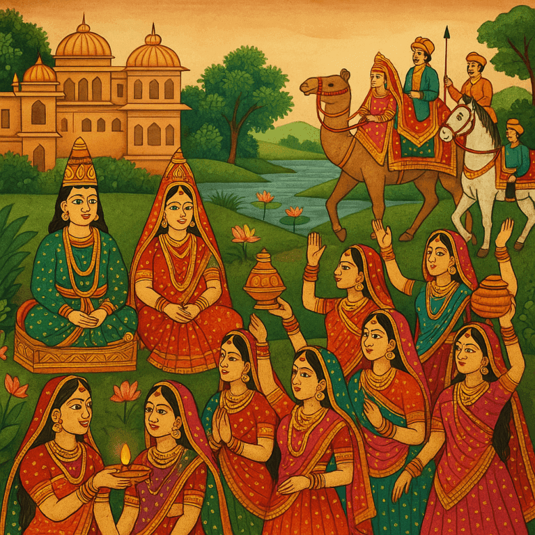 Gangaur puja vidhi