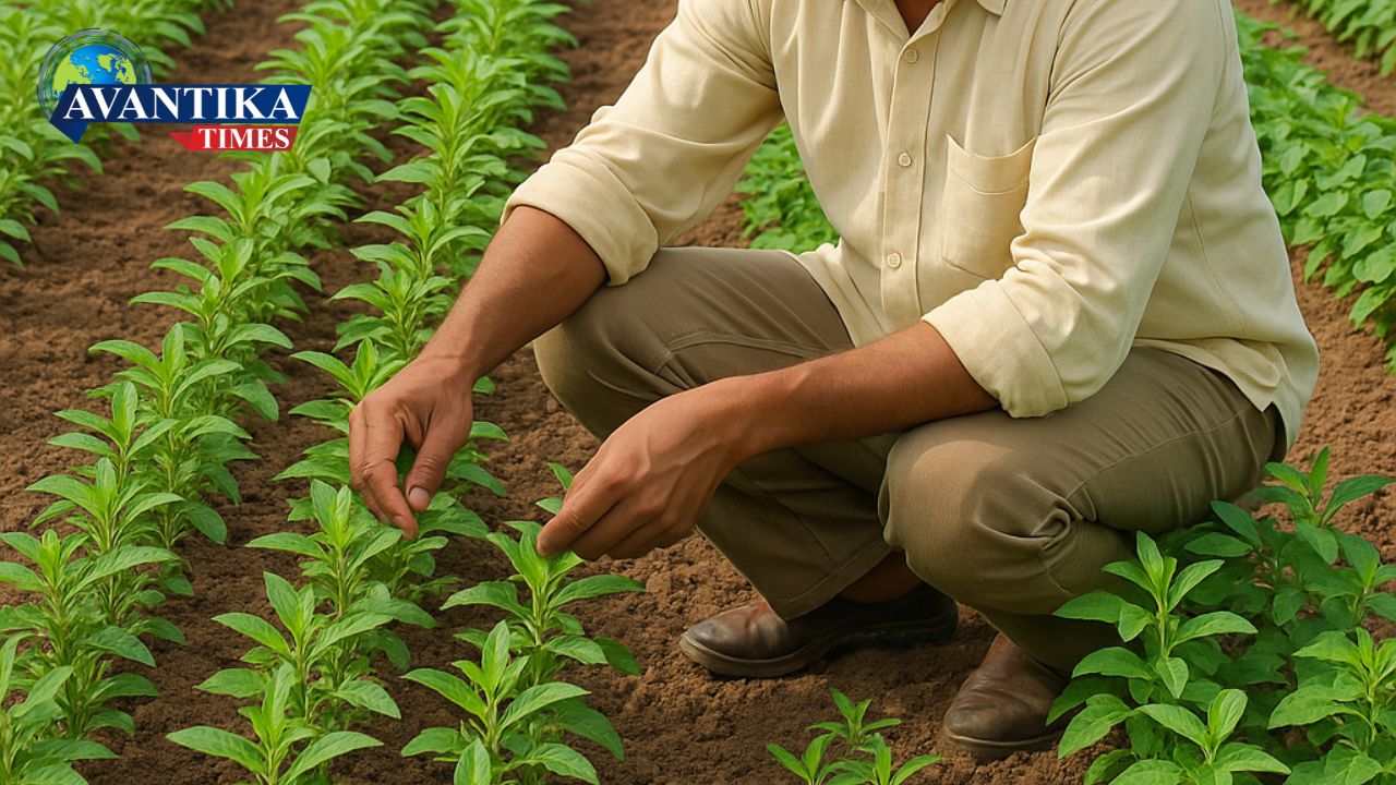 Medicinal plant farming