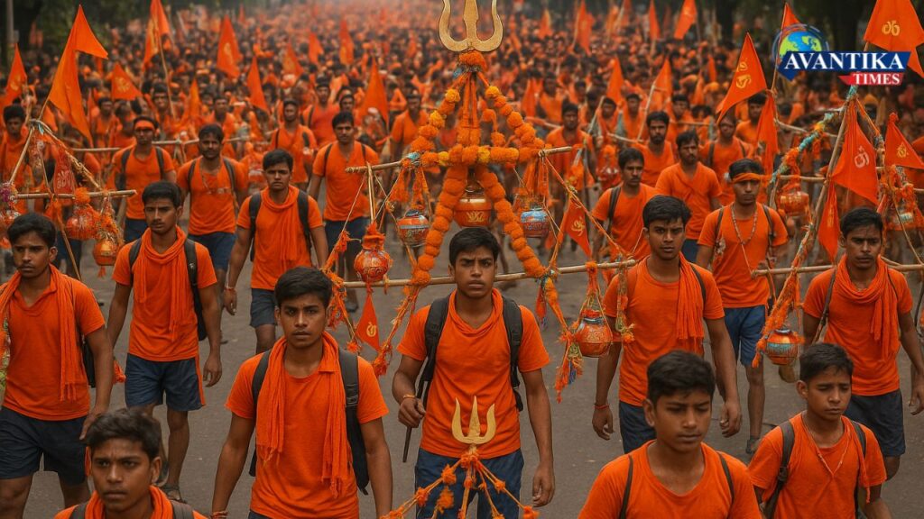 The First Kanwar yatra
