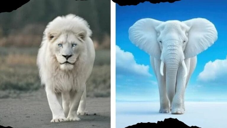 10 Most Unique White Animals in the World