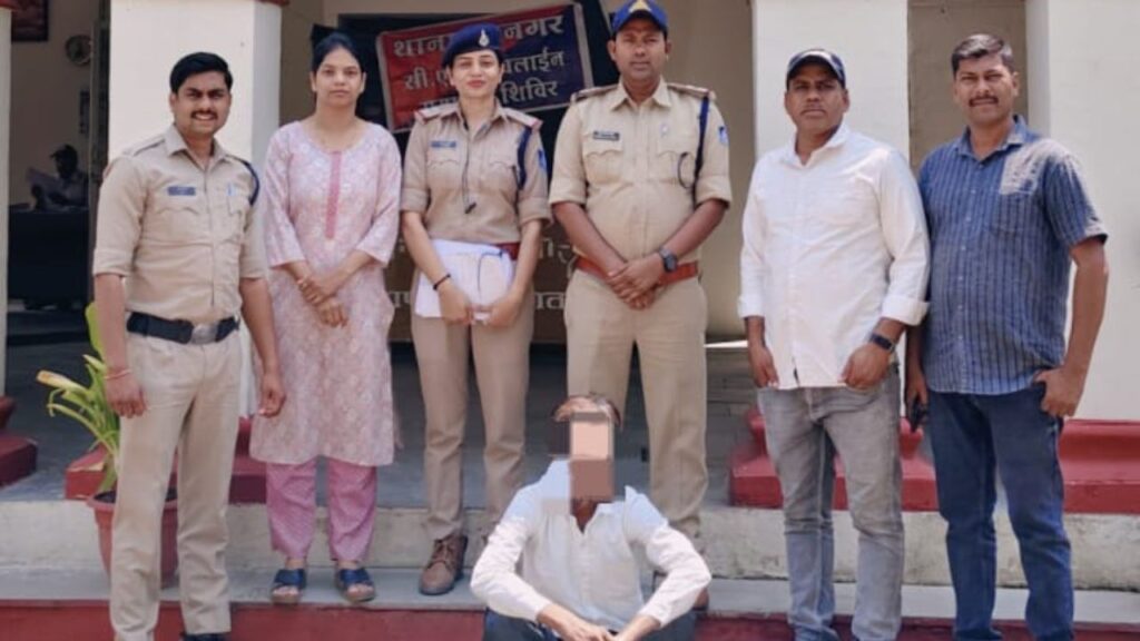 Barnagar Police Hat-trick