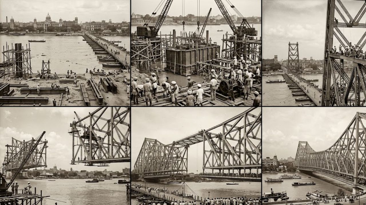 Howrah Bridge construction story
