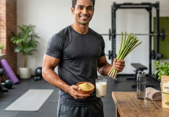 Shatavari for muscle growth