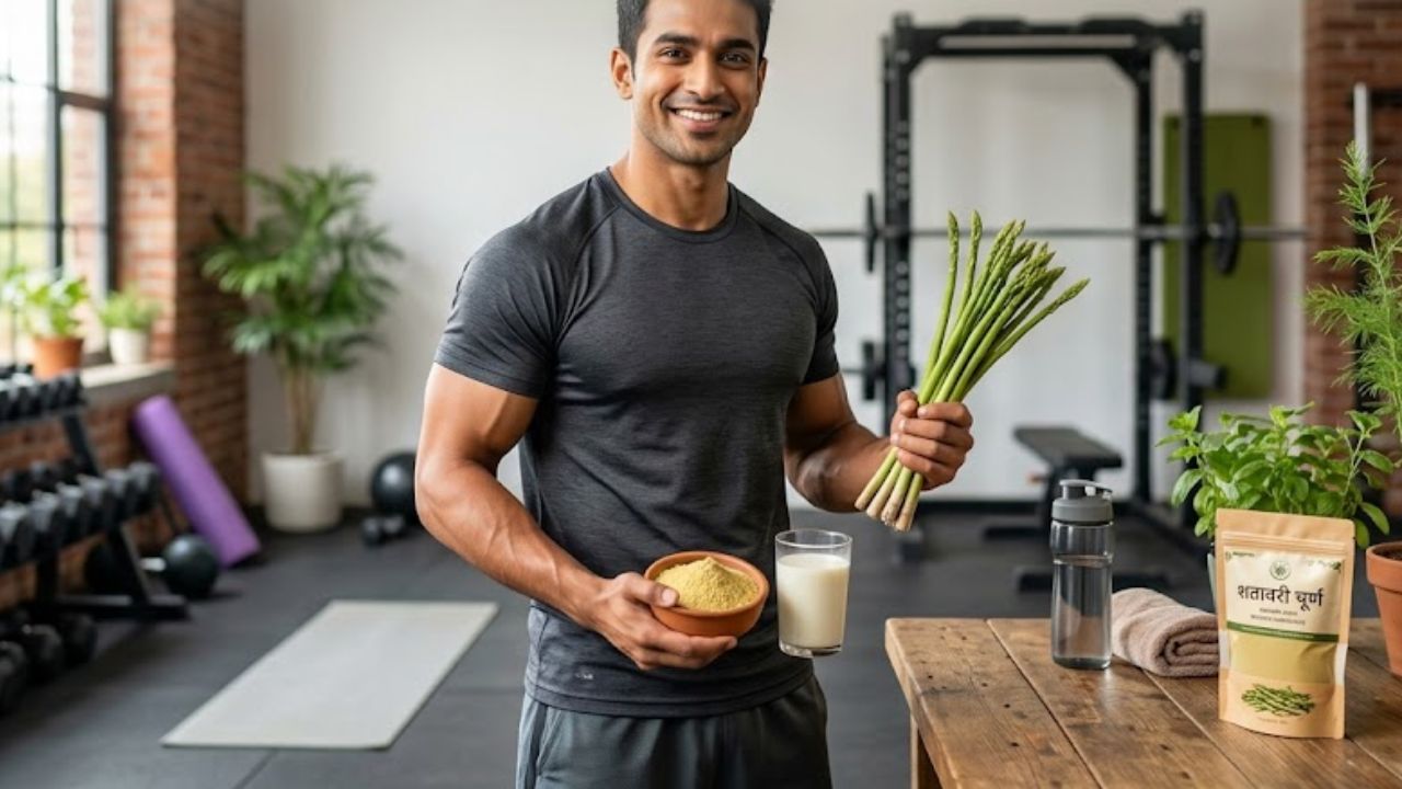 Shatavari for muscle growth