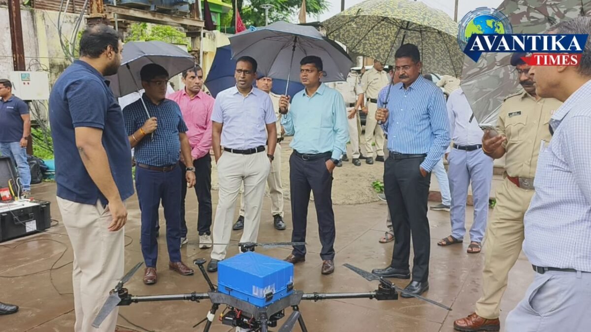 Simhastha 2028 High Tech Suraksha Drone